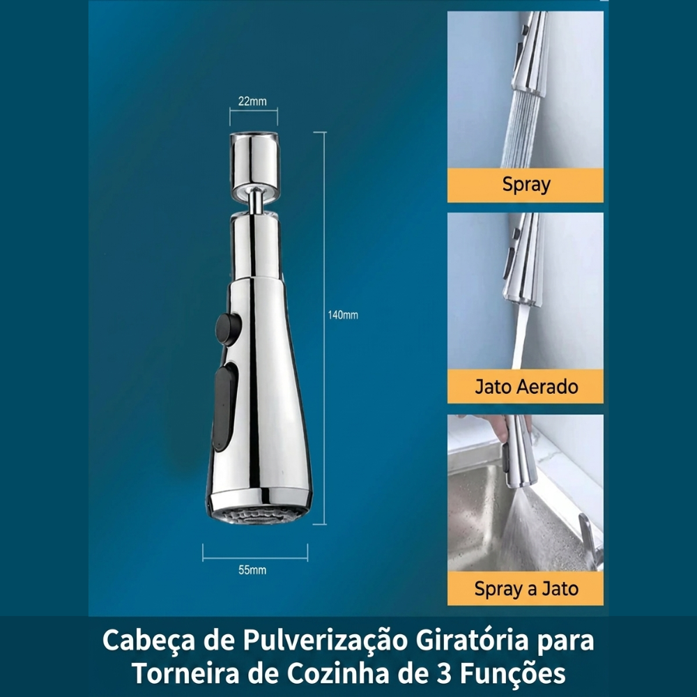 Bico Giratório Cozinha Fácil