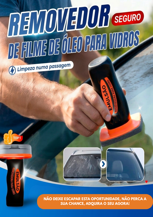 Removedor de Oleosidade para Vidros